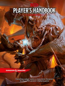 Dungeons and Dragons 5th Edition Players Handbook Cover