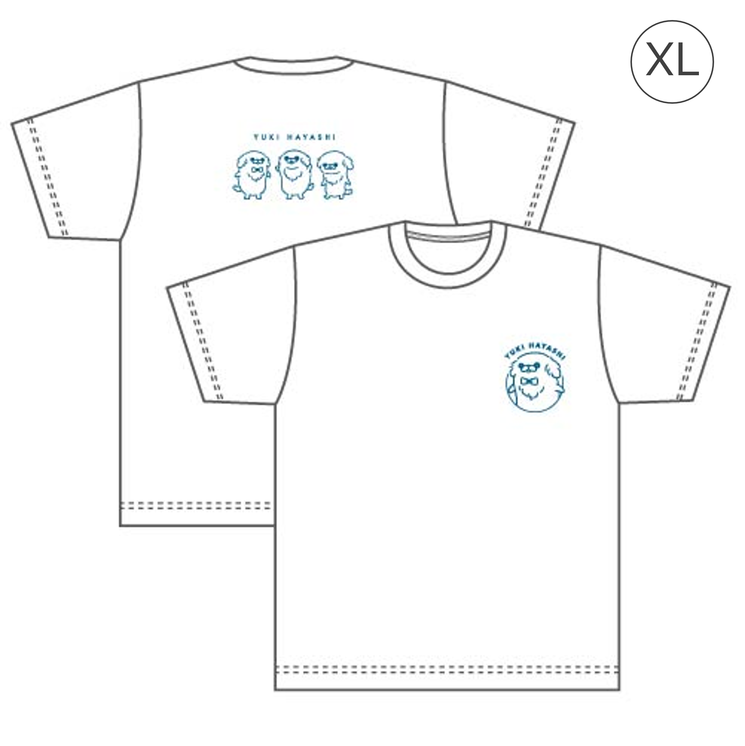 T-shirt (White / XL size)
