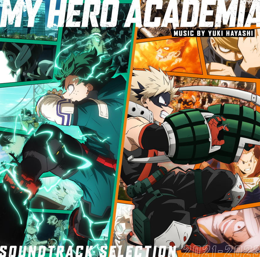 "My Hero Academia Soundtrack Selection 2021-2023" is out today!