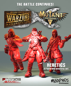 Mutant Chronicles Miniatures