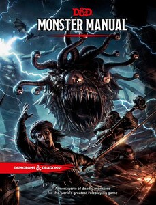Dungeons and Dragons 5th Edition Monster Manual Cover